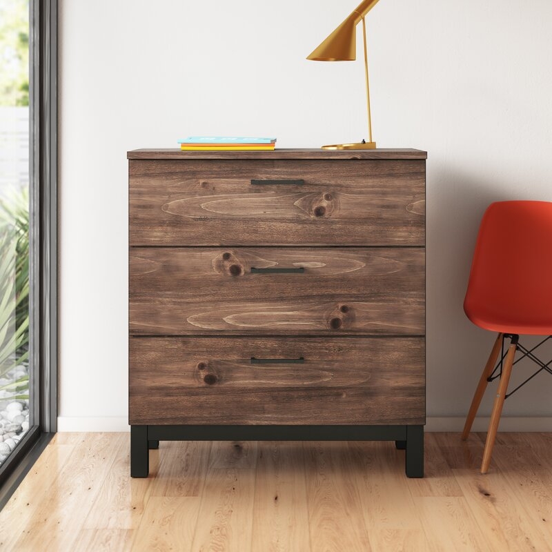 AllModern Wilma 3 Drawer Chest - Image 1