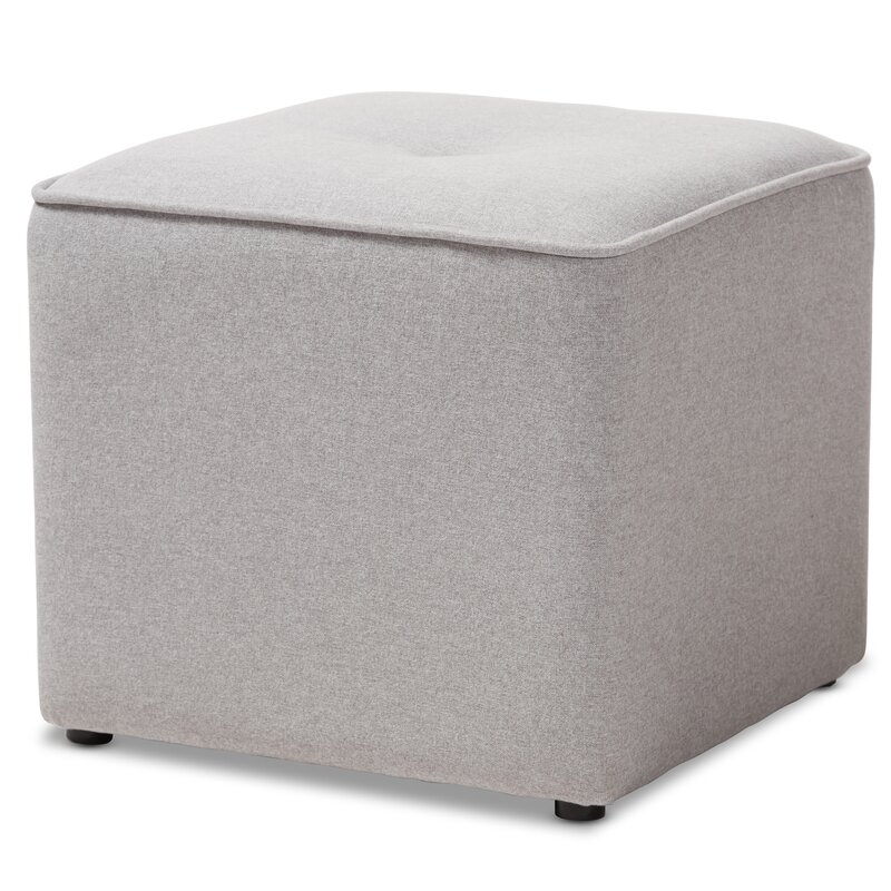 Foye Modern and Contemporary Cube Ottoman - Image 0