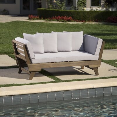 Ellanti Patio Daybed with Cushions - Image 0