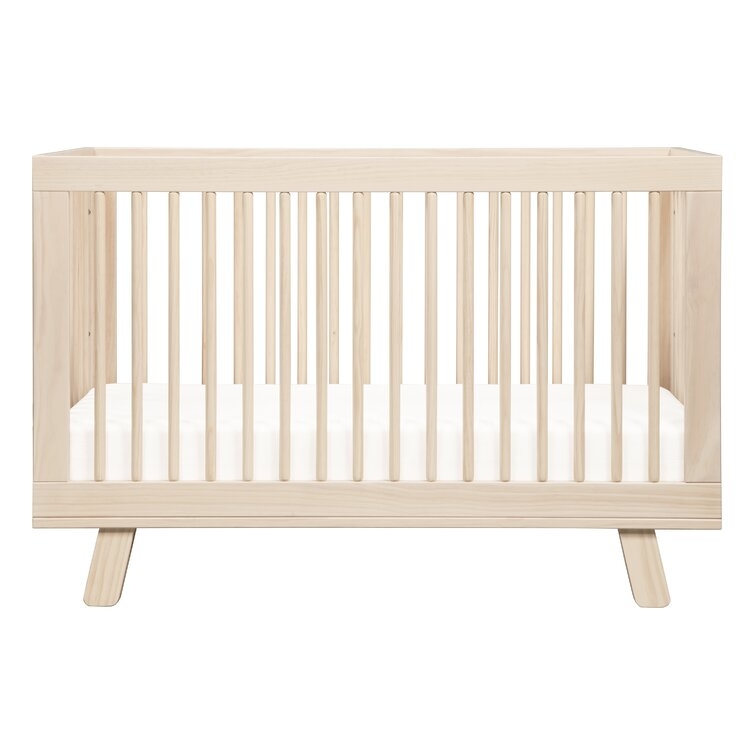 babyletto Hudson 3-in-1 Convertible Crib - washed natural - Image 0