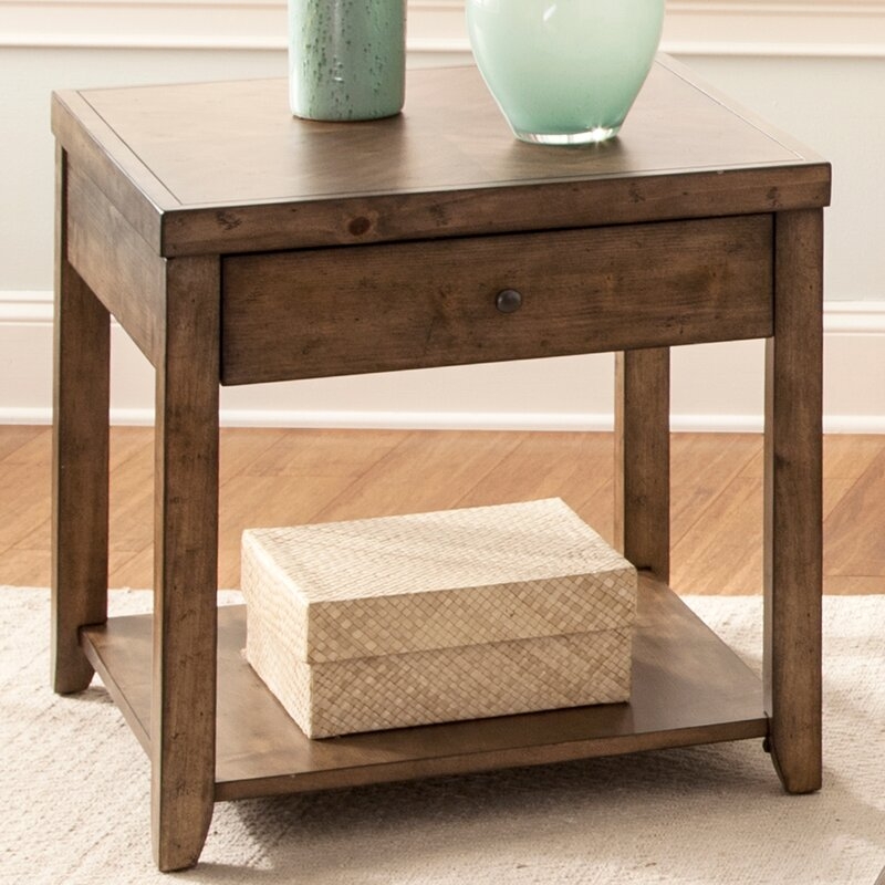 Bleckley End Table with Storage - Image 1
