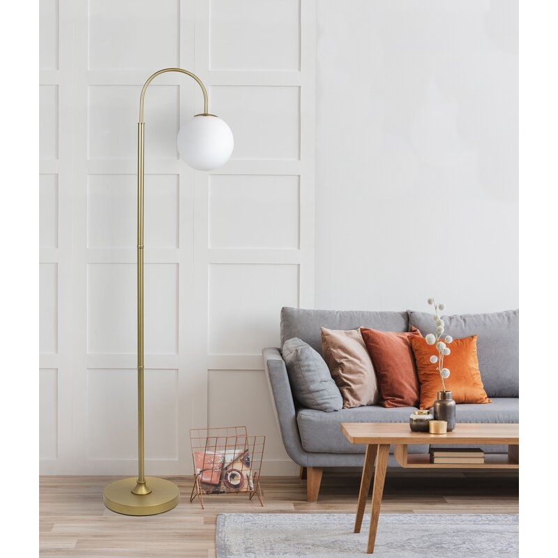 Wykoff 60" Arched Floor Lamp - Image 0