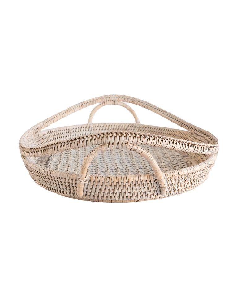 LACE WOVEN RATTAN TRAY - Image 3
