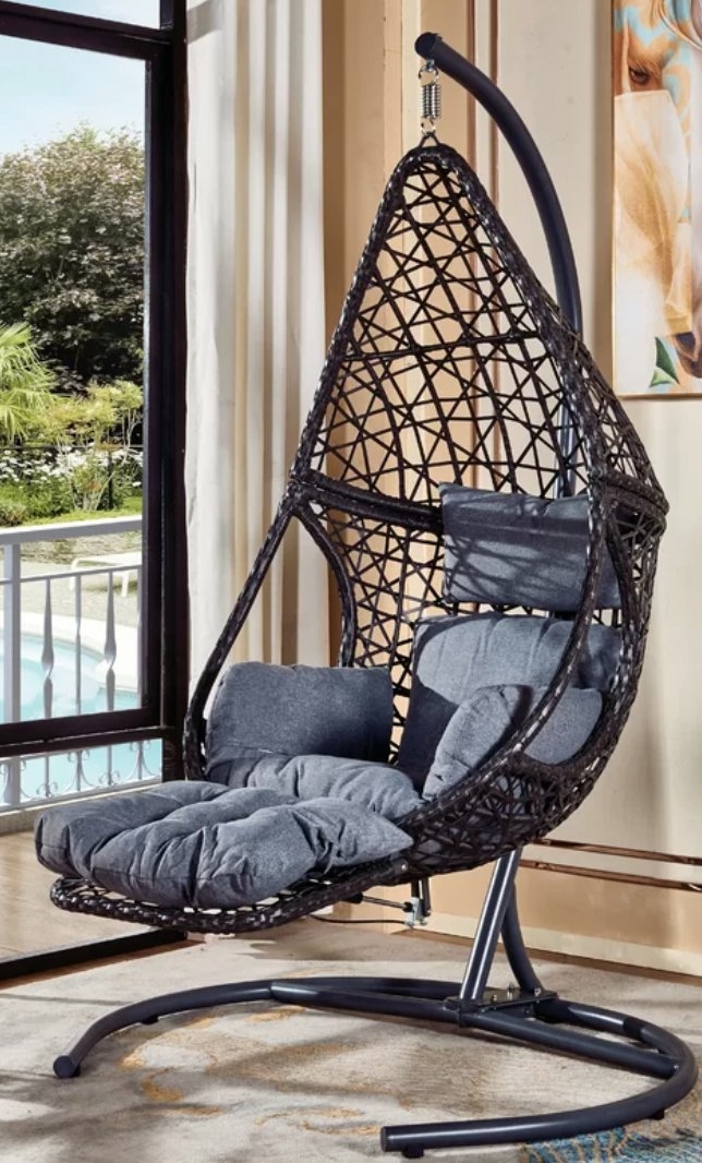 Sheppard Swing Chair with Stand - Image 0