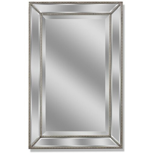 Beaded Accent Wall Mirror - Image 0