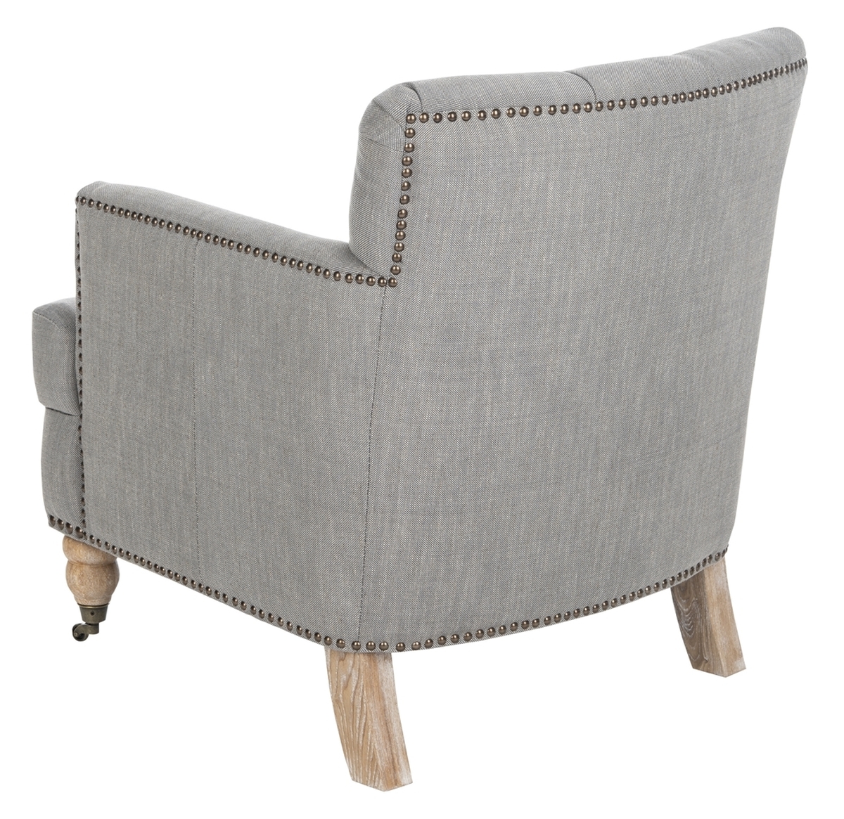 Colin Tufted Club Chair - Stone/Grey/White Wash - Arlo Home - Image 3