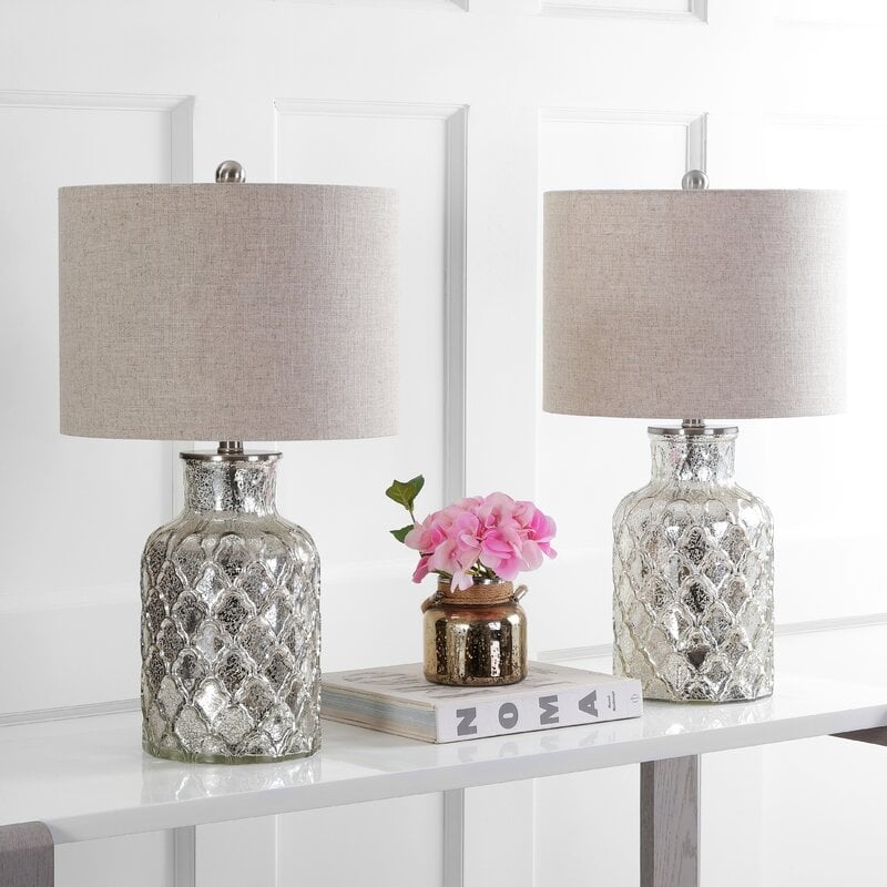 Gilles 25" Table Lamp Set (Set of 2) - Image 0