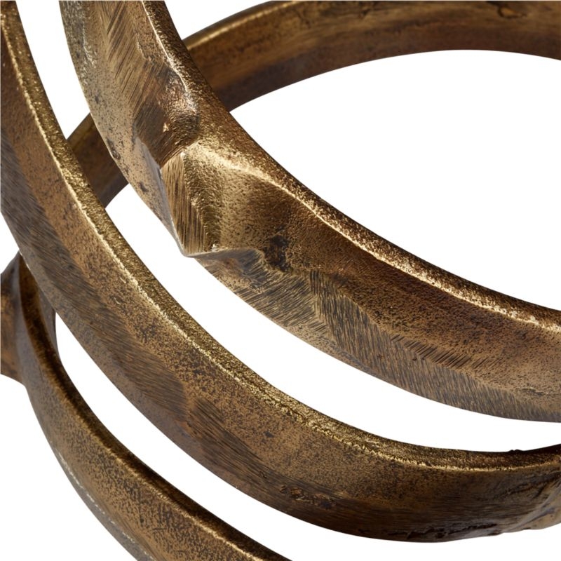 Lasso Brass Spiral Sculpture RESTOCK in late August 2023. - Image 2