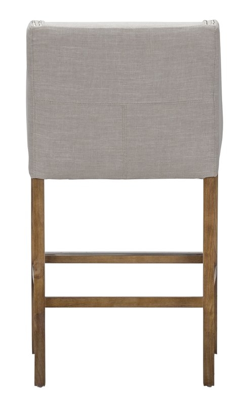 Fausta Counter Stool - 24", Beige - Image 2