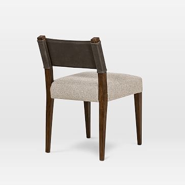 Leather-Backed Parawood Dining Chair - Image 4