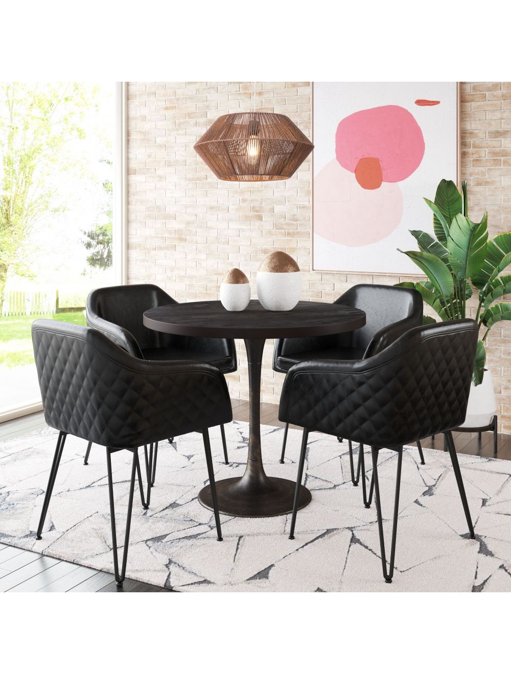Kendrick Ceiling Lamp, Brown - Image 8