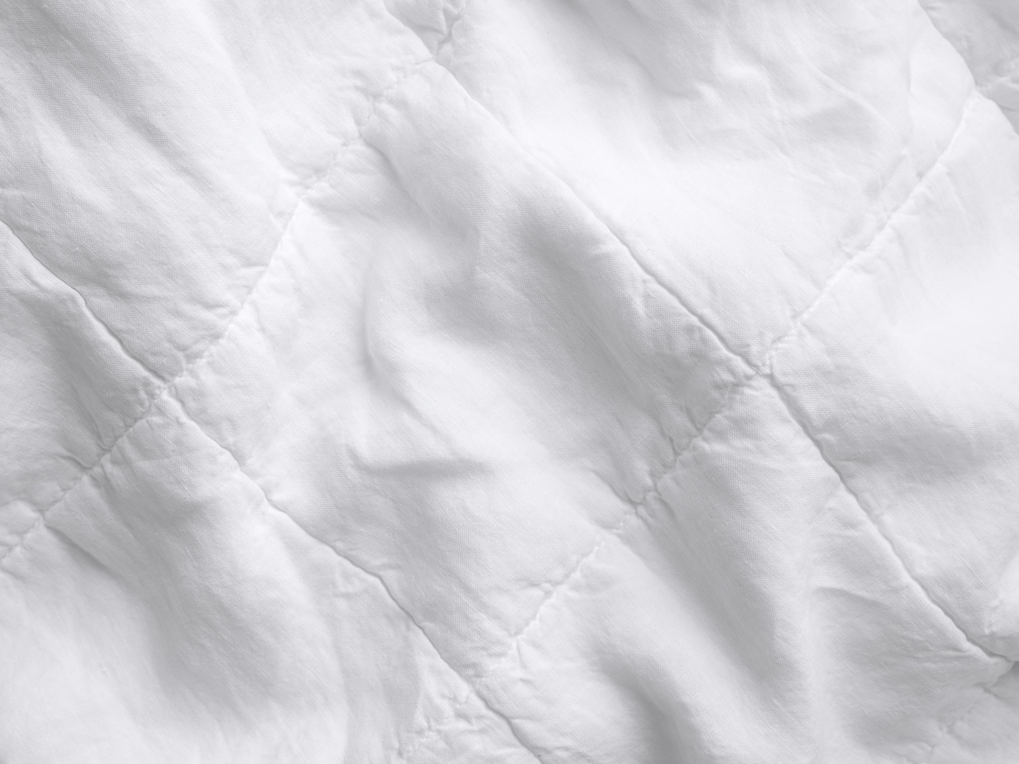 King/Cal King Linen Quilt in White | Parachute - Image 1