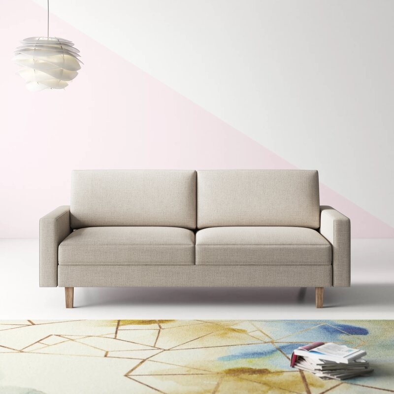 McKenly Modern 69.7" Square Arm Sofa - Image 2