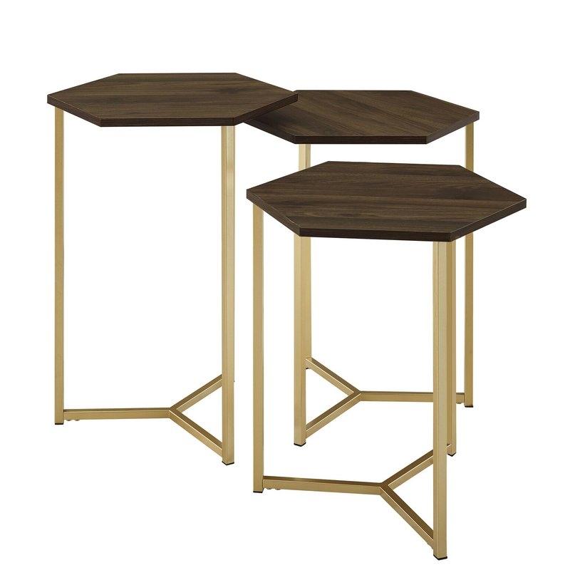 Labounty Hex 3 Piece Nesting Tables - Image 3
