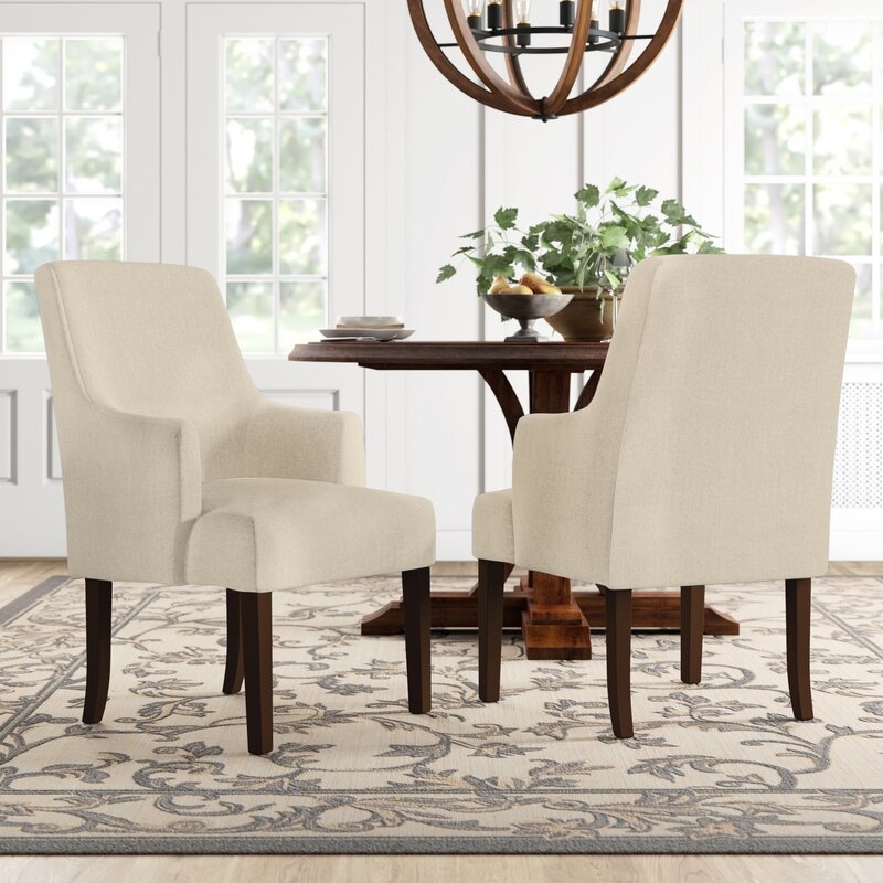 Jerrell Upholstered Arm chair - Image 0