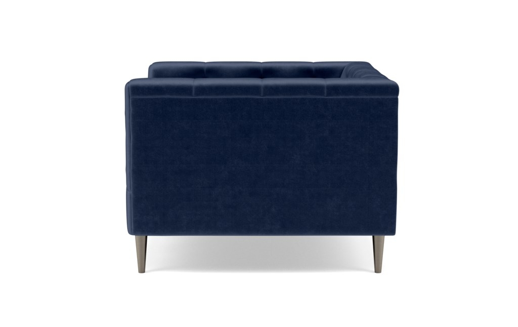 MS. CHESTERFIELD Accent Chair / blue bergen + Brushed Nickel - Image 2