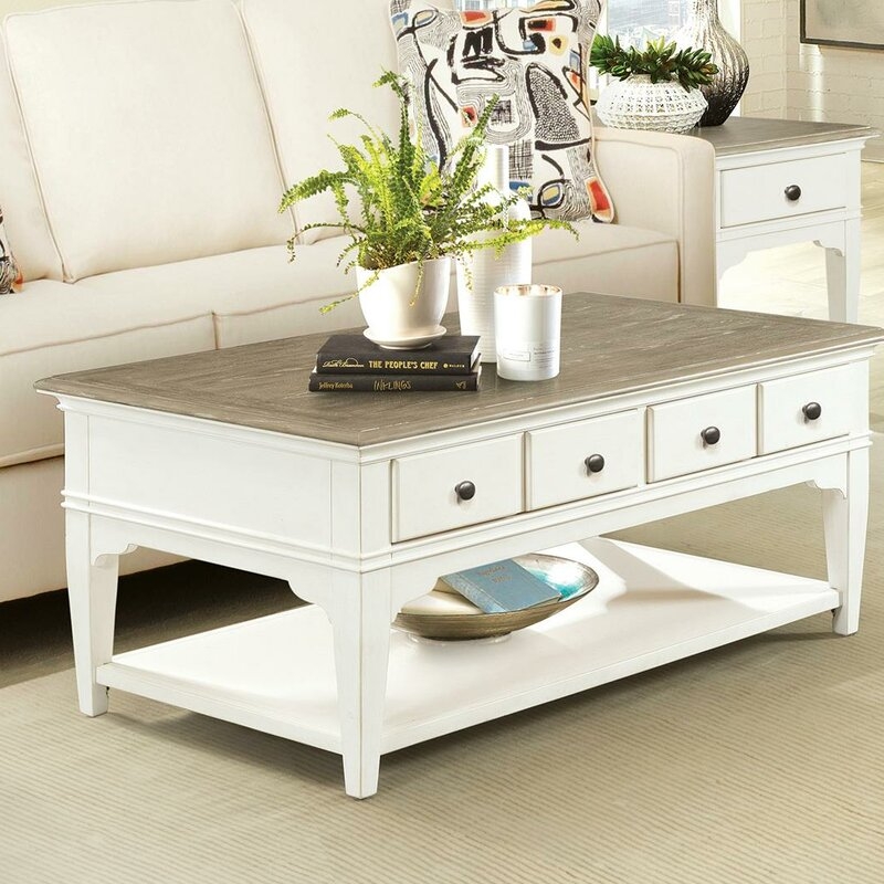 Gouldin Coffee Table with Storage - Image 2
