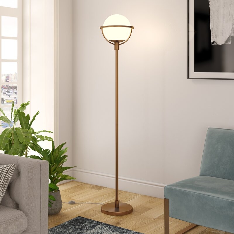 Pascale 69" Torchiere Floor Lamp - Image 1