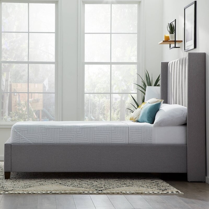 Adaliene Upholstered Low Profile Platform Bed - Image 4