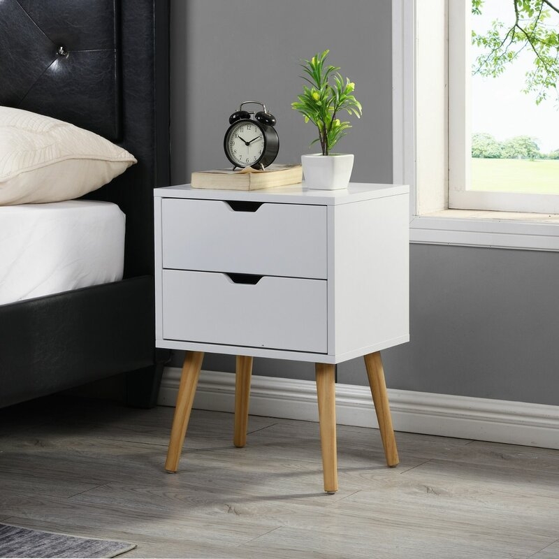 Haraway 2 - Drawer Nightstand Bachelor's Chest (Set of 2) - Image 1