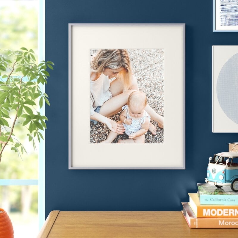 16" x 20" Wayfair Basics Aluminum Thin-Border Design Picture Frame - Image 0