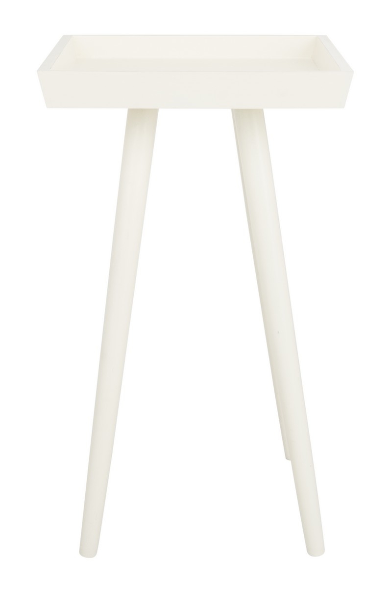 Nonie Tray Accent Table - Distressed White - Arlo Home - Image 3