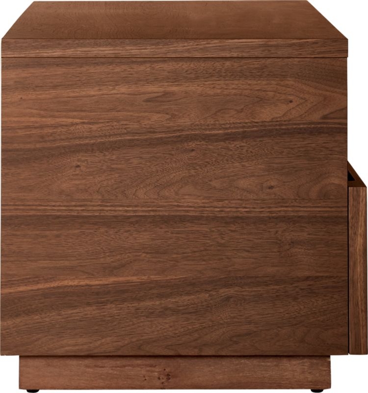 (DISCONTINUED) Chill Walnut Wood Media Console - Image 1