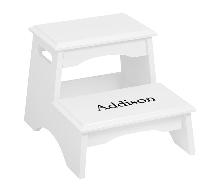 Step Stool, Two Step, White - Image 0
