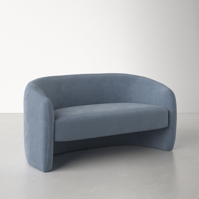 Kearney 60'' Round Arm Loveseat See More by AllModern - Image 1