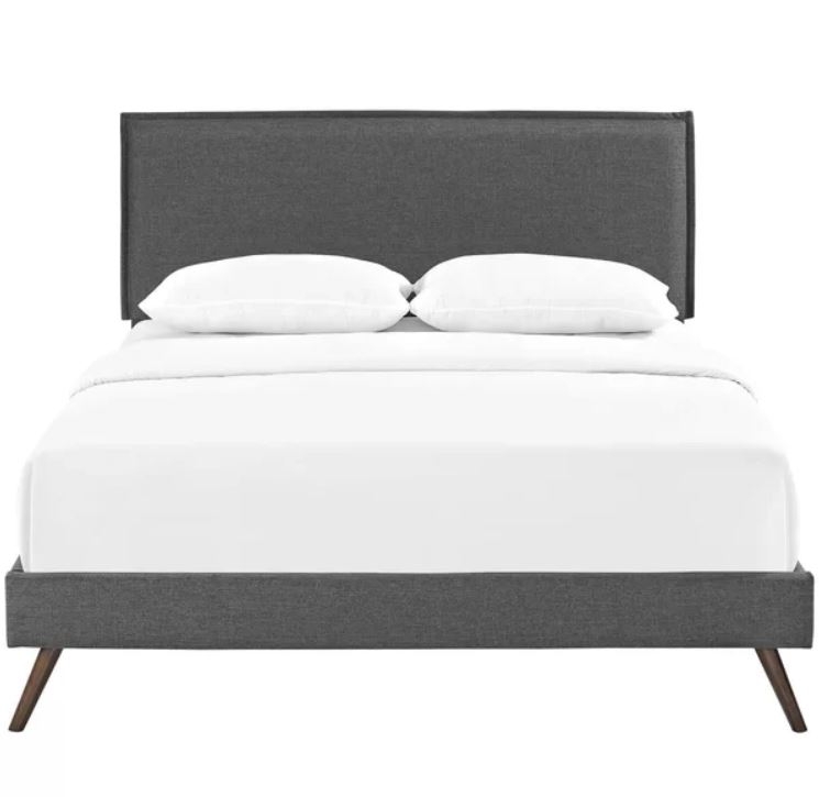 Ayala Upholstered Platform Bed - Image 1