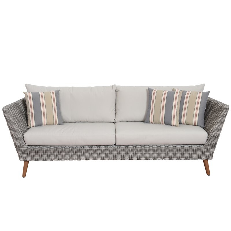 Newbury Patio Sofa with Cushions - Image 0