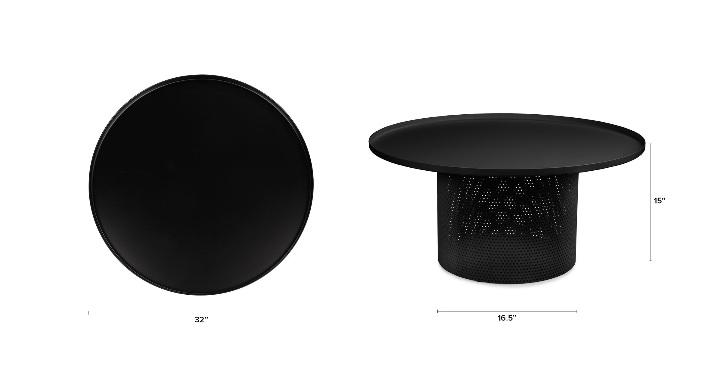 Equa Coffee Table, Black - Image 2