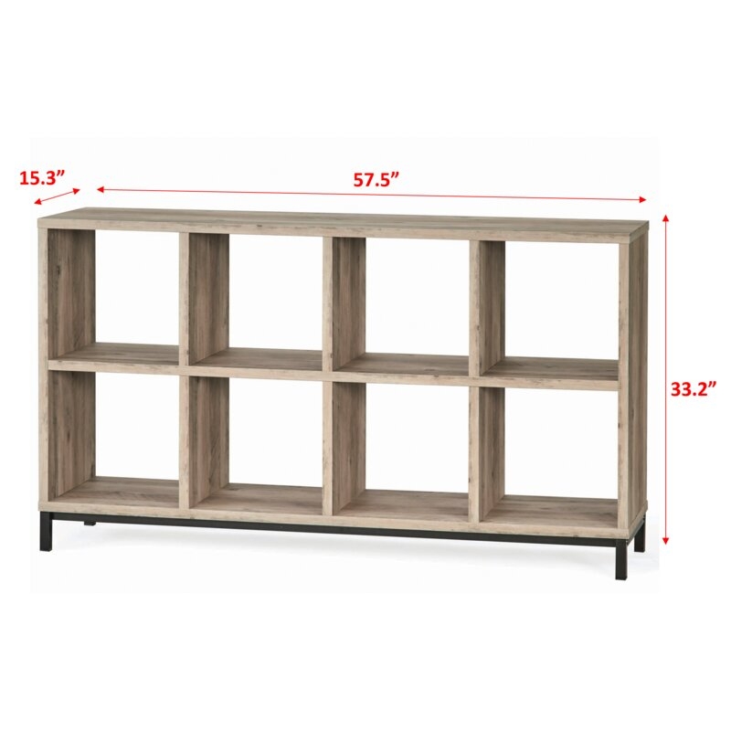 Gerster 33.19'' H Cube Bookcase - Image 2