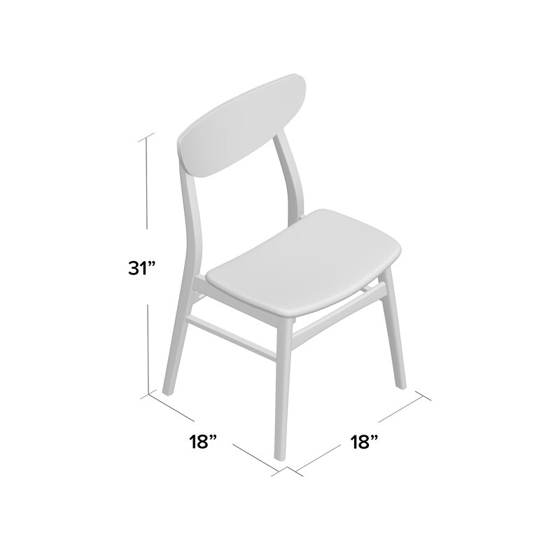 Loganton Solid Wood Side Chair - Image 3