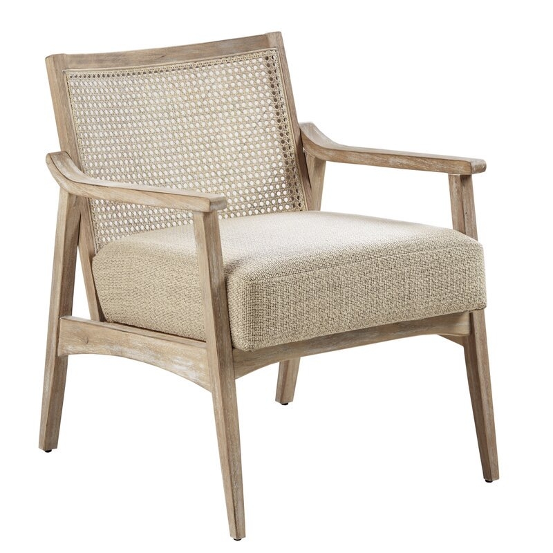 Kelly Clarkson Home Centennial Cane Back Accent Chair - Image 0