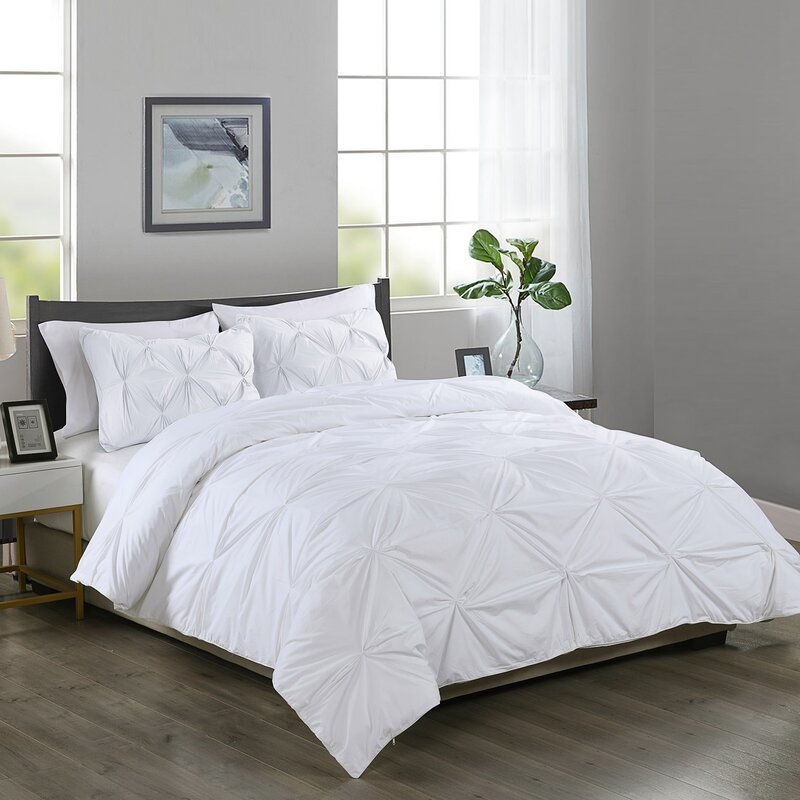 Shearin Pintuck Duvet Cover Set - Image 1