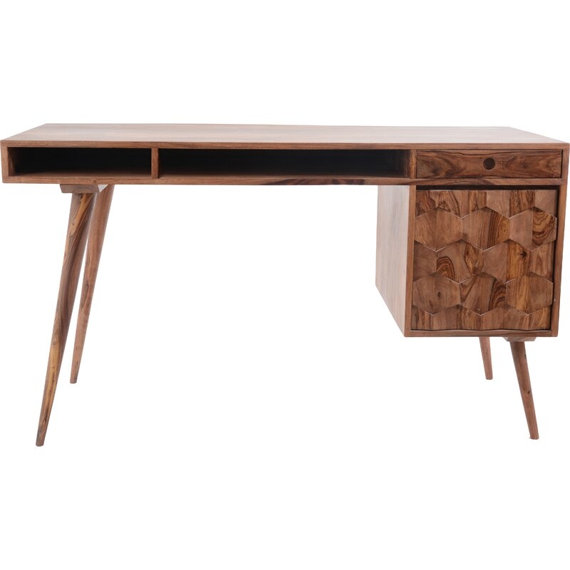 Govea 54'' Solid Wood Desk - Image 3