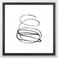 My mind is a mess. Framed Art Print - Image 0