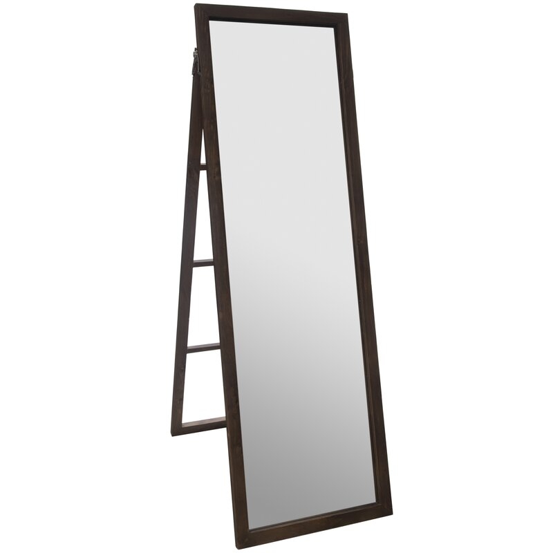 Jakin Wood Ladder Standing Full Length Mirror - Image 3