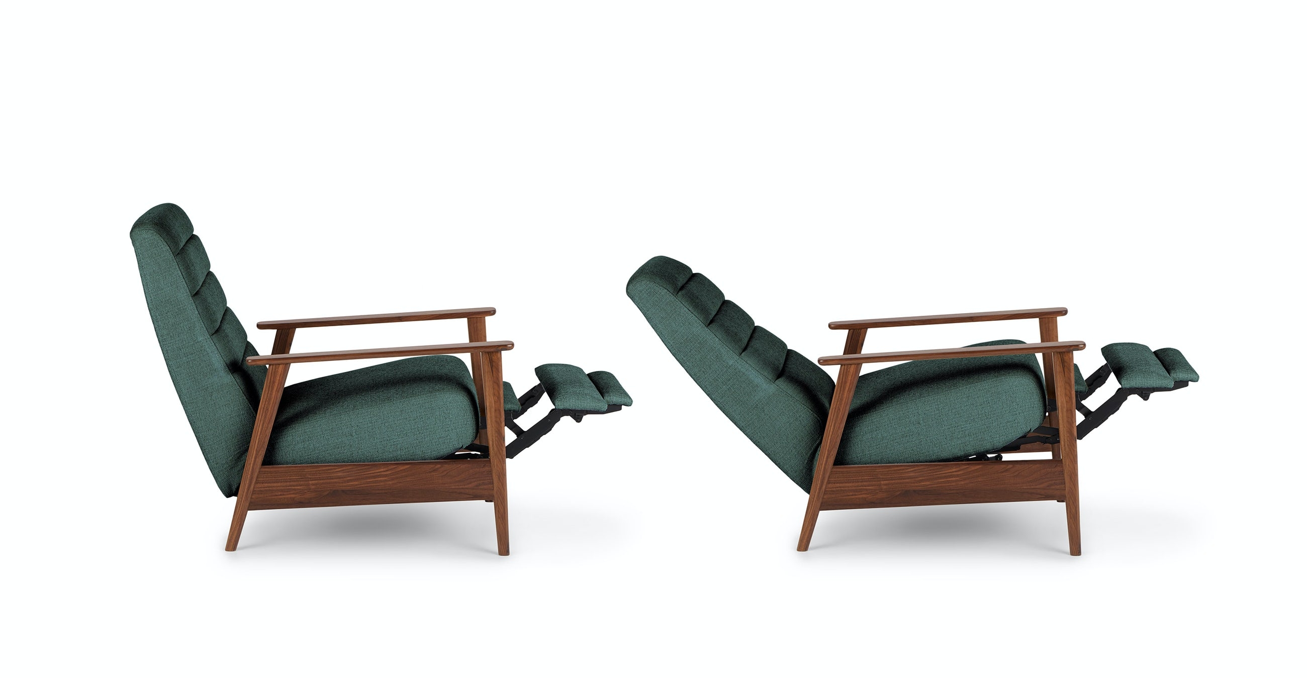 Ellow Willow Green Recliner - Image 1