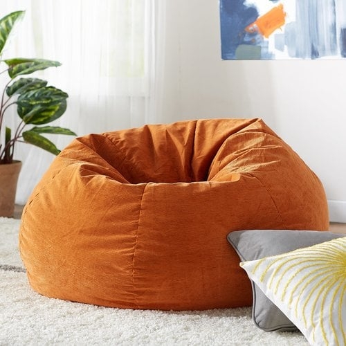Kids Upholstered Bean Bag Chair - Image 0