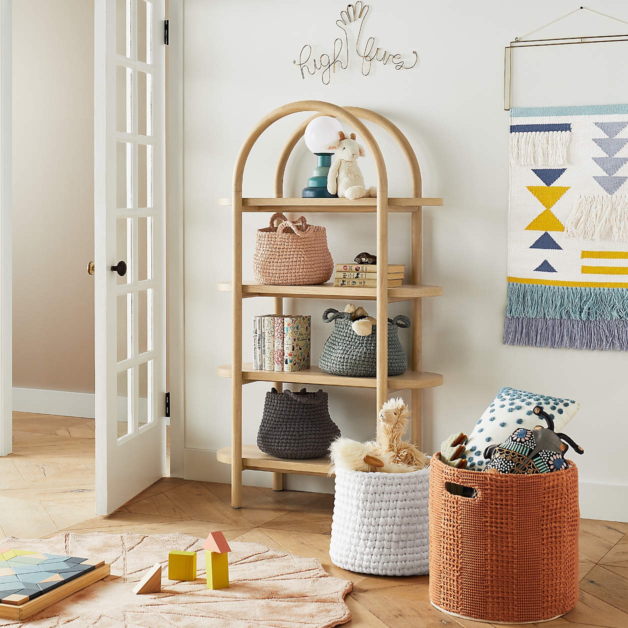 Dolly Natural Tall Bookcase - Image 6