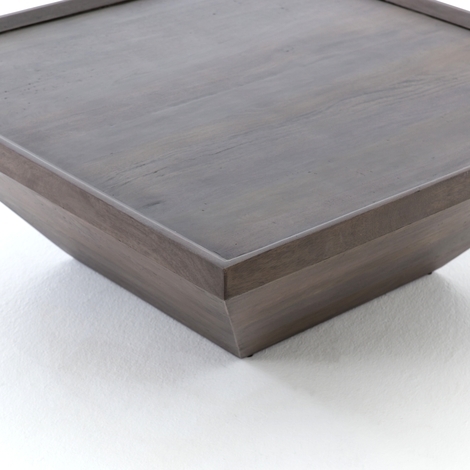 ALISON COFFEE TABLE, COAL GRAY - Image 1