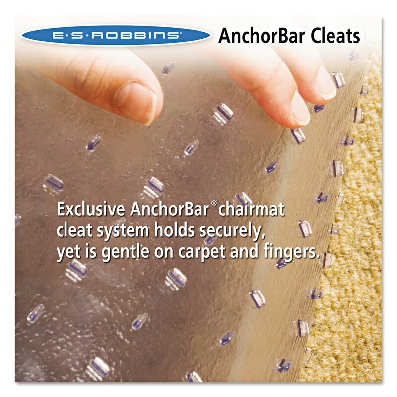 EverLife Medium Pile Carpet Straight Chair Mat - Image 4