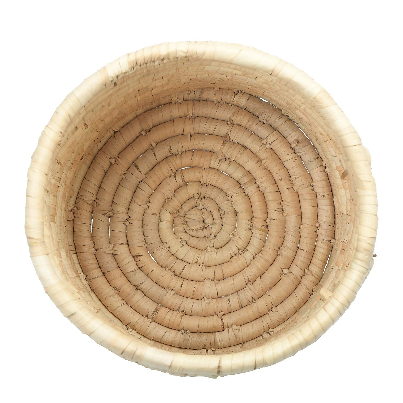 Natural Grass Baskets, Set of 3 - Image 4