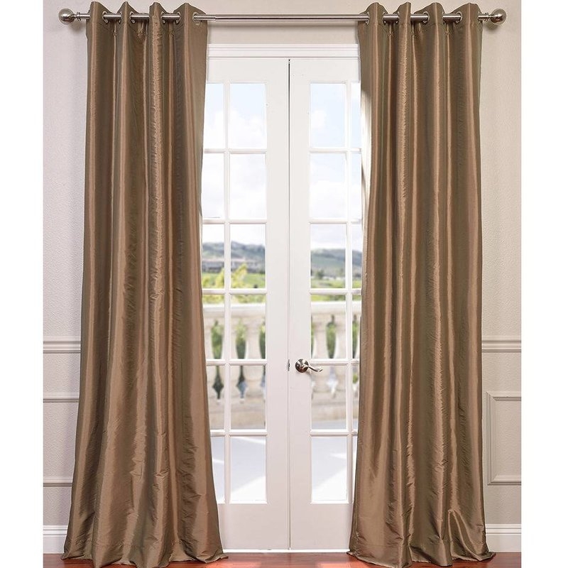 SHELLY SOLID MAX BLACKOUT THERMAL GROMMET SINGLE CURTAIN PANEL - Image 0