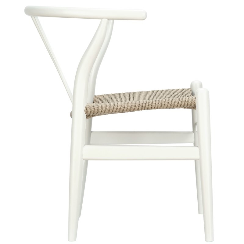 Wyn Solid Wood Weave Dining Chair - Image 2