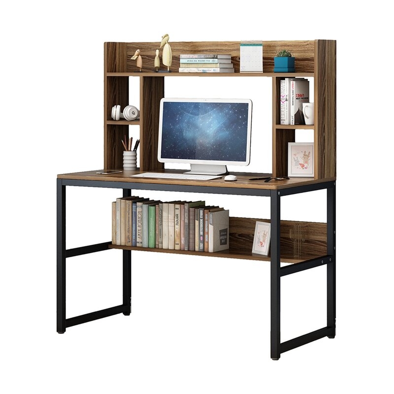 Computer Desk with Hutch - Image 2