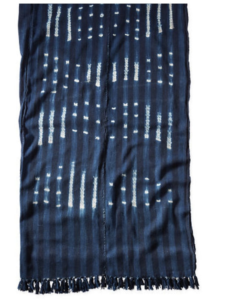 Gouro Vintage African Textile Throw - Image 0