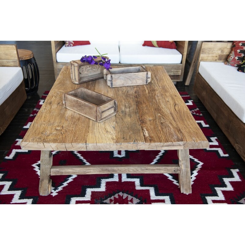 Winfred Solid Wood Coffee Table - Image 1